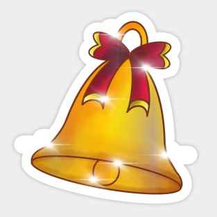 golden bell Sticker